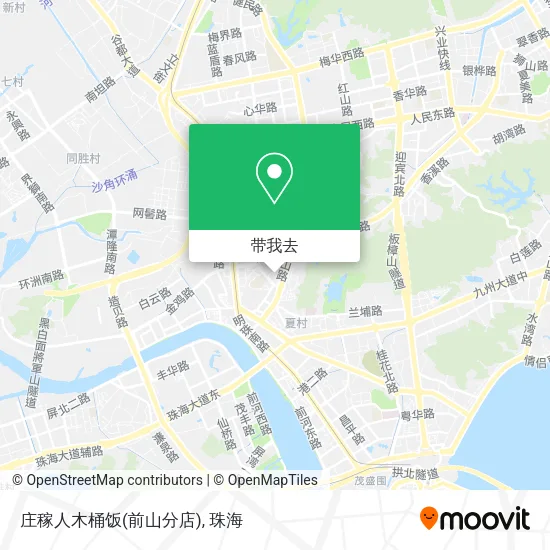 庄稼人木桶饭(前山分店)地图