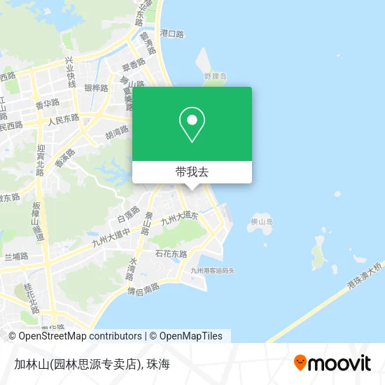 加林山(园林思源专卖店)地图