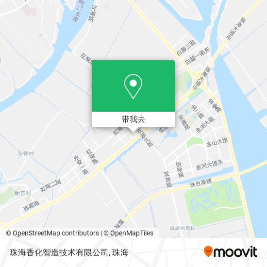 珠海香化智造技术有限公司地图