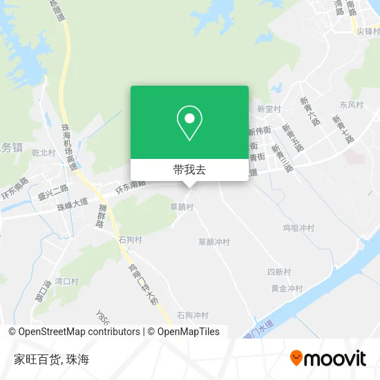 家旺百货地图