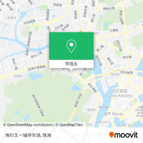 海印又一城停车场地图