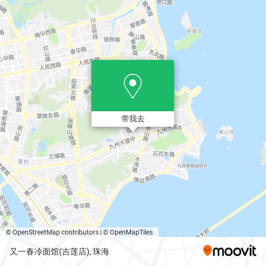 又一春冷面馆(吉莲店)地图