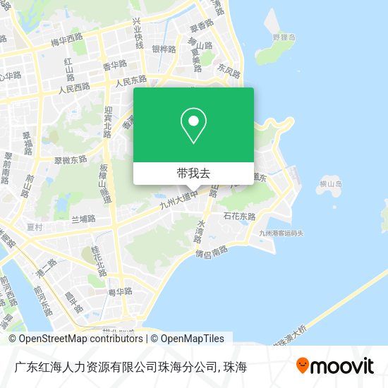 广东红海人力资源有限公司珠海分公司地图