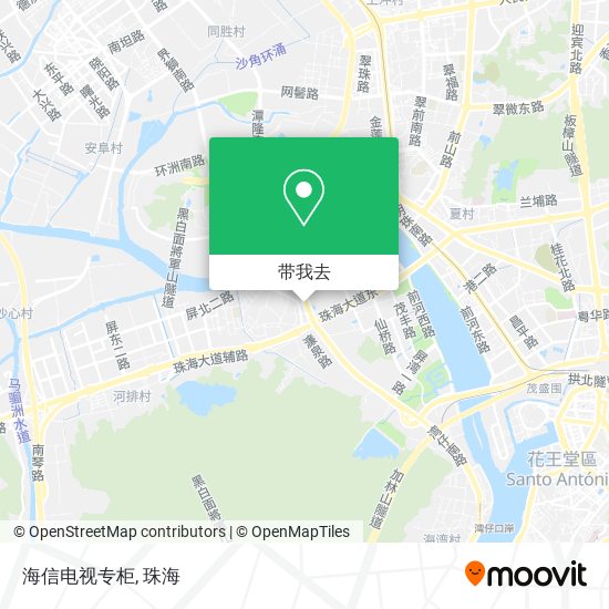 海信电视专柜地图
