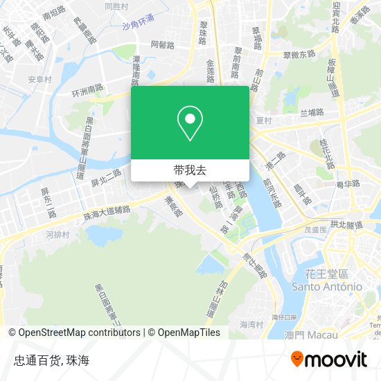 忠通百货地图