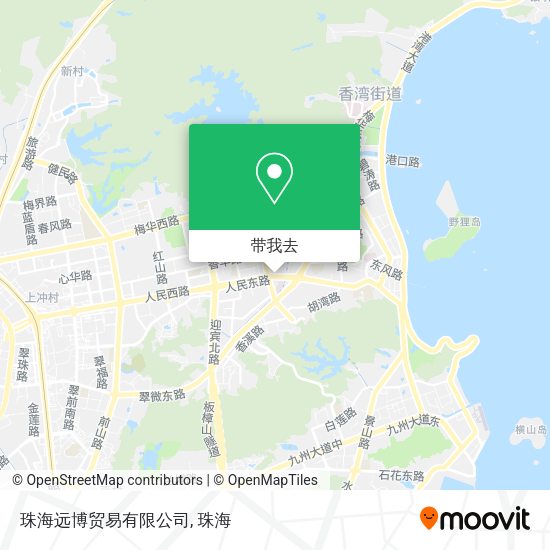 珠海远博贸易有限公司地图