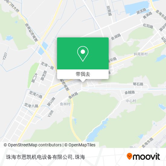 珠海市恩凯机电设备有限公司地图