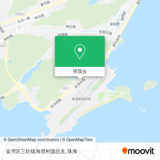 金湾区三灶镇海澄村团总支地图