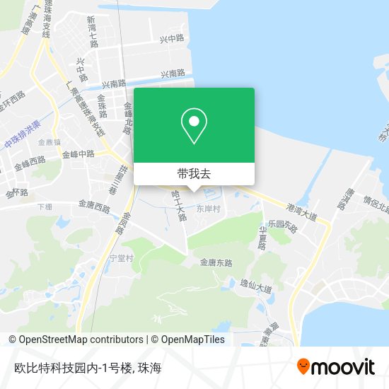 欧比特科技园内-1号楼地图