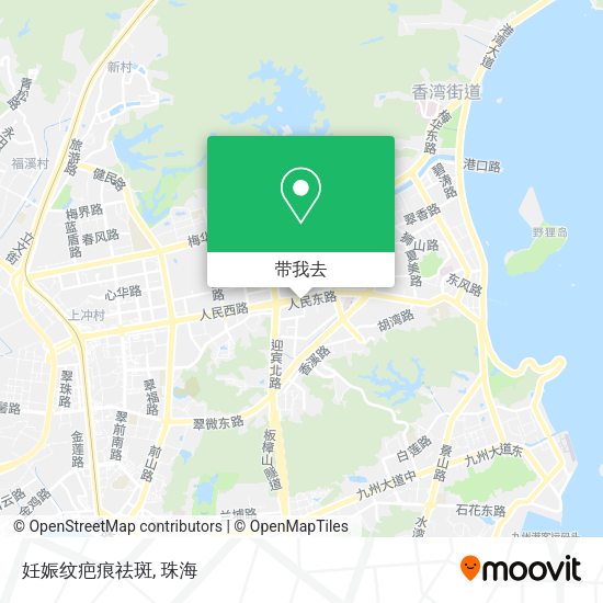 妊娠纹疤痕祛斑地图