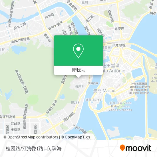 桂园路/江海路(路口)地图