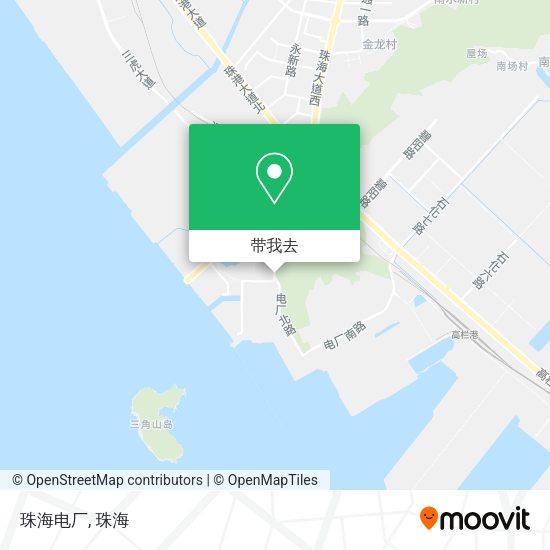 珠海电厂地图
