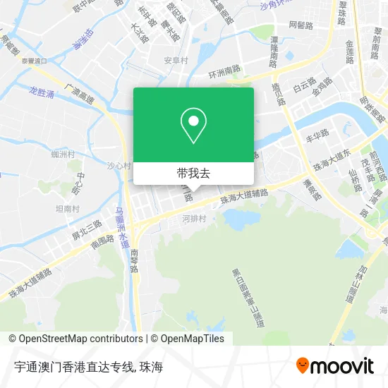 宇通澳门香港直达专线地图