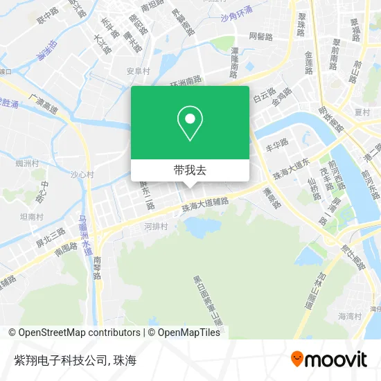 紫翔电子科技公司地图