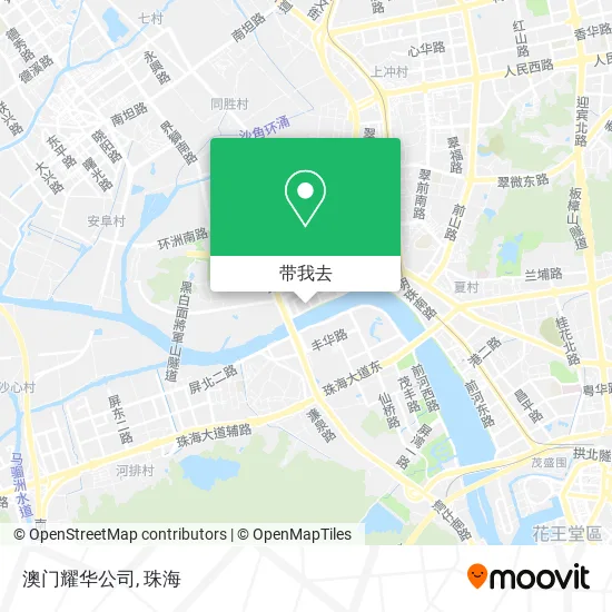 澳门耀华公司地图