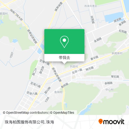 珠海柏围服饰有限公司地图