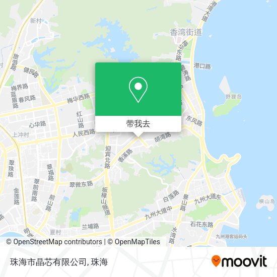珠海市晶芯有限公司地图