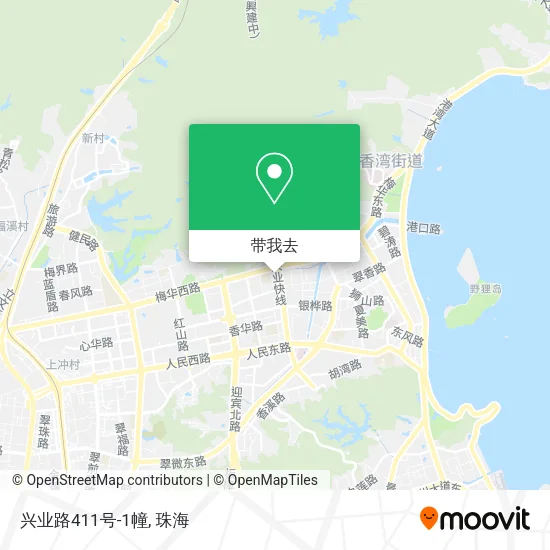 兴业路411号-1幢地图
