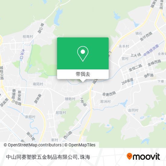 中山同赛塑胶五金制品有限公司地图