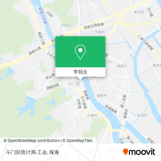 斗门区统计局-工会地图