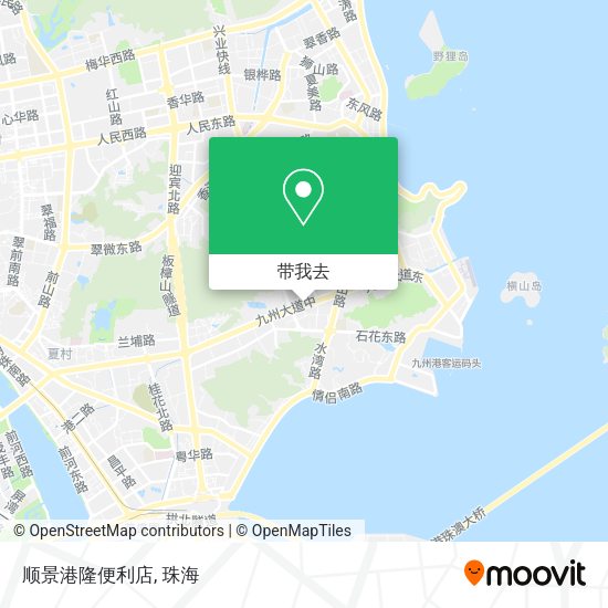 顺景港隆便利店地图