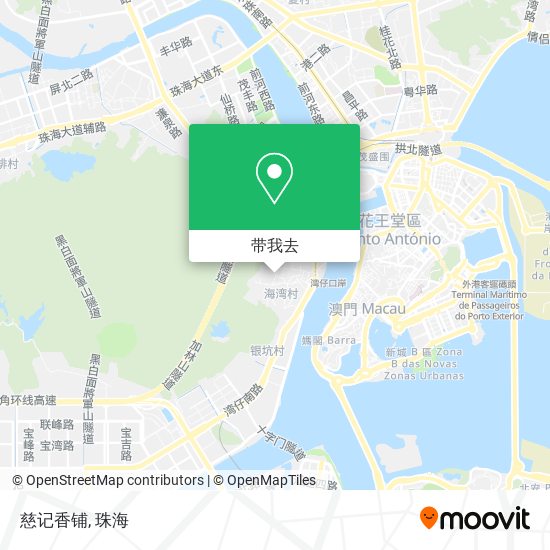 慈记香铺地图