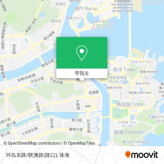 环岛东路/联澳路(路口)地图