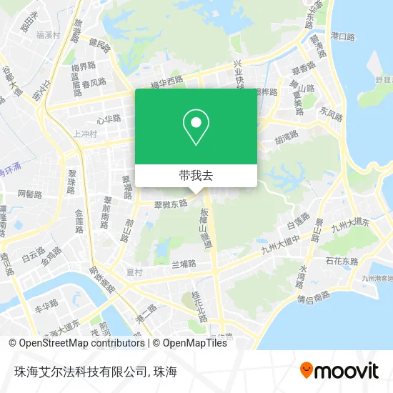 珠海艾尔法科技有限公司地图