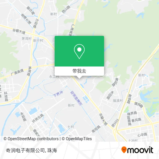 奇润电子有限公司地图