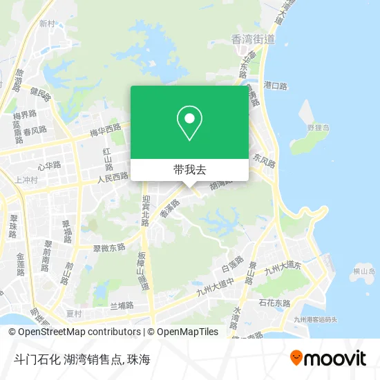 斗门石化 湖湾销售点地图