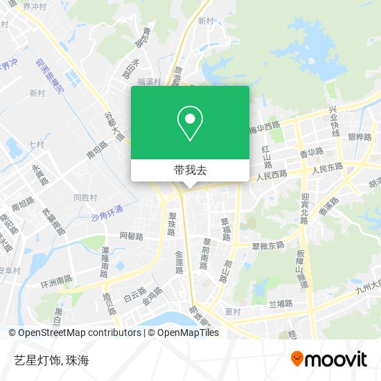 艺星灯饰地图