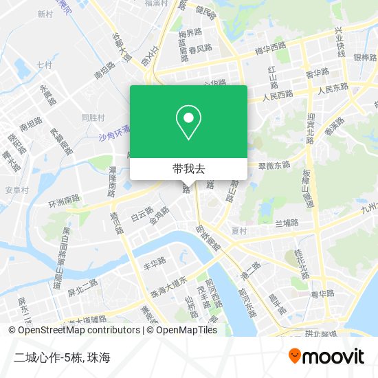 二城心作-5栋地图