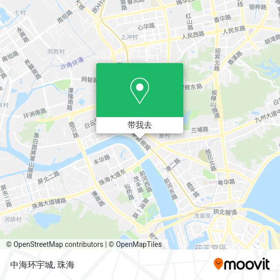 中海环宇城地图