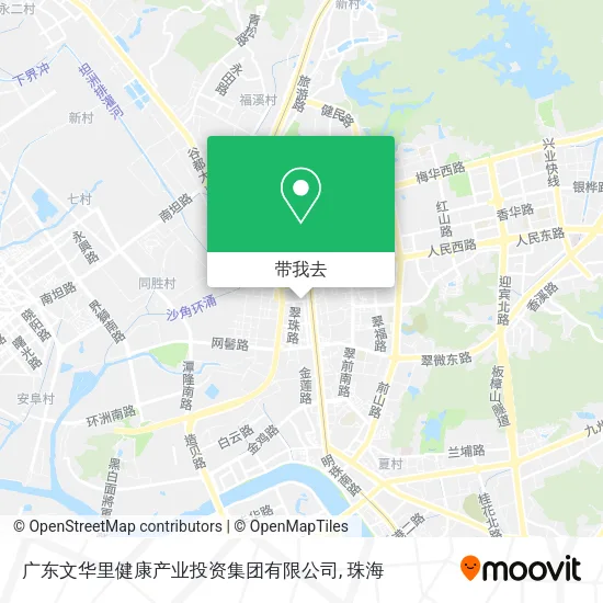 广东文华里健康产业投资集团有限公司地图