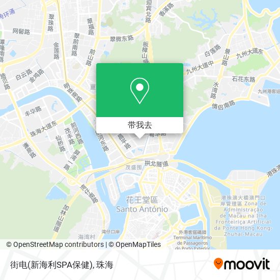 街电(新海利SPA保健)地图