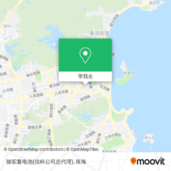 骆驼蓄电池(信科公司总代理)地图