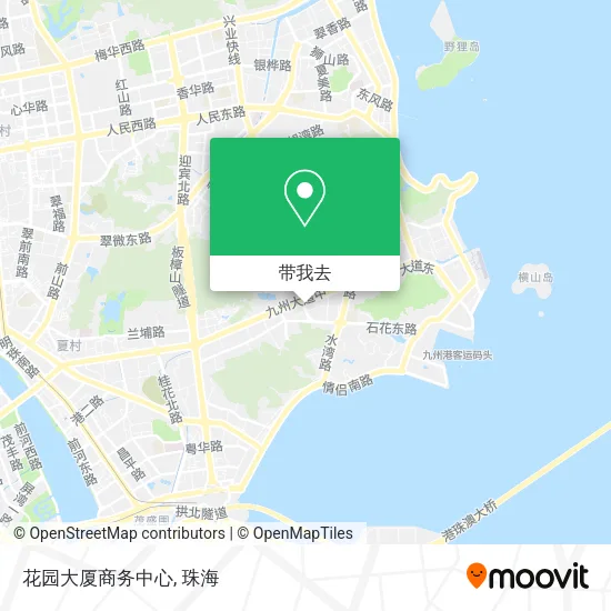 花园大厦商务中心地图