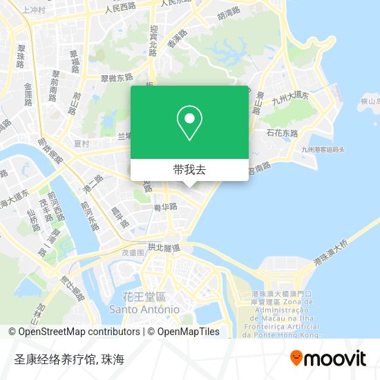 圣康经络养疗馆地图