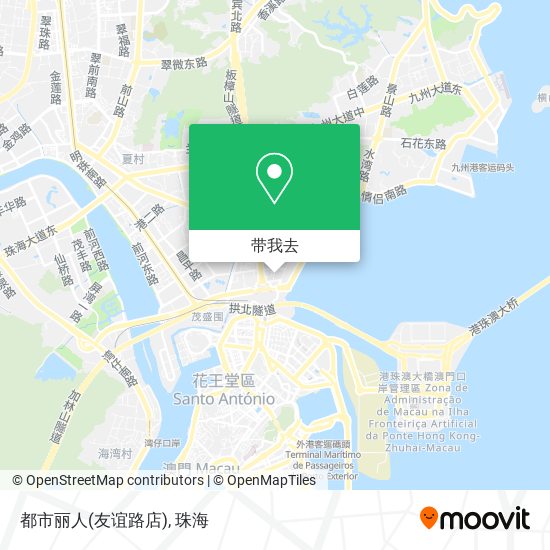 都市丽人(友谊路店)地图