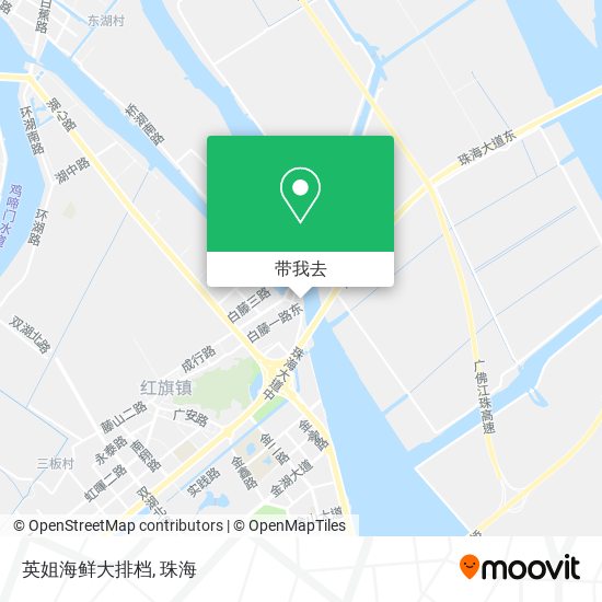英姐海鲜大排档地图
