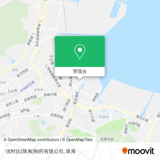 优时比(珠海)制药有限公司地图