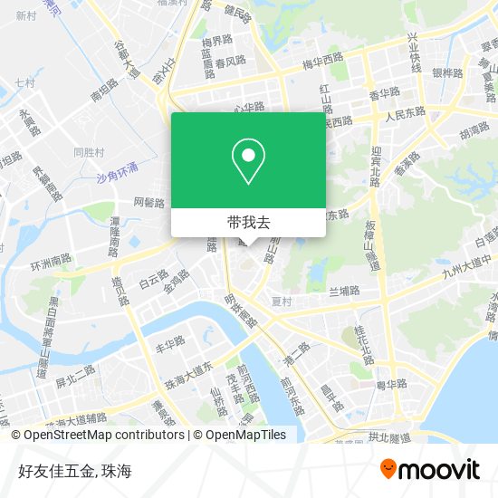 好友佳五金地图