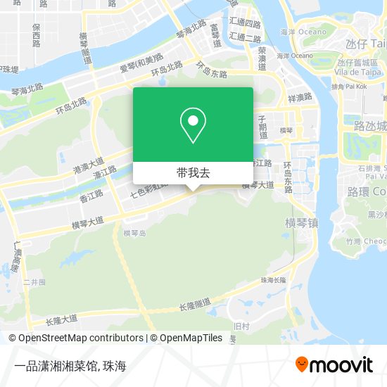 一品潇湘湘菜馆地图
