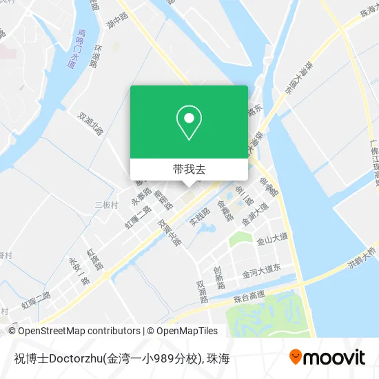 祝博士Doctorzhu(金湾一小989分校)地图