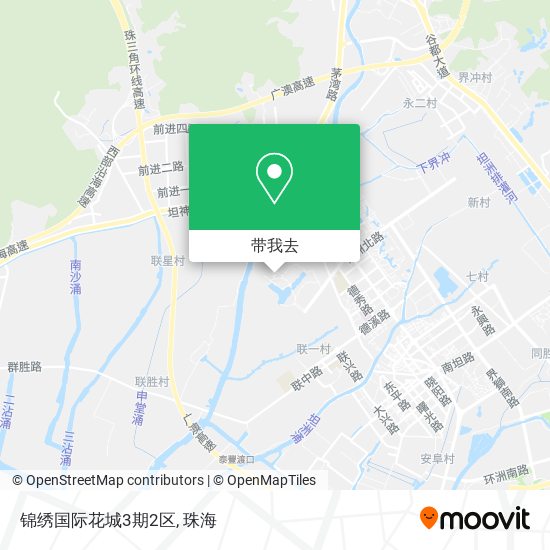 锦绣国际花城3期2区地图