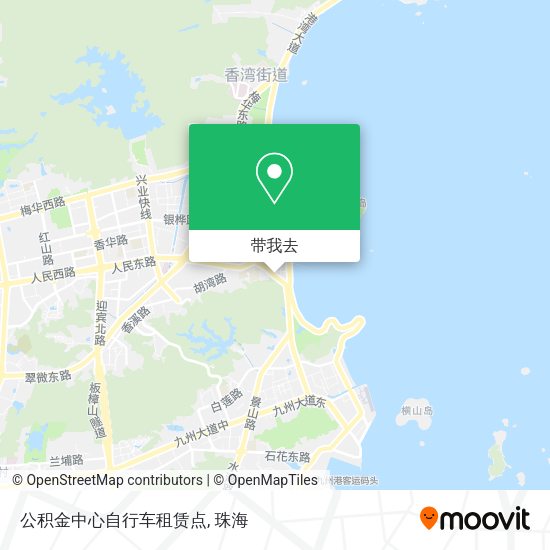 公积金中心自行车租赁点地图