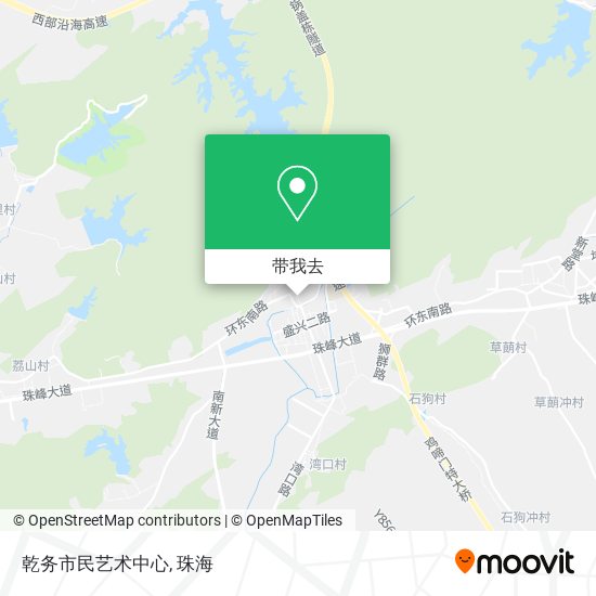 乾务市民艺术中心地图