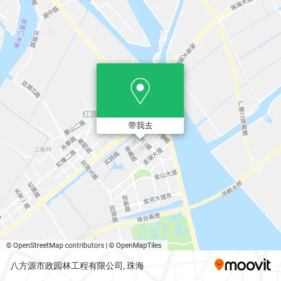 八方源市政园林工程有限公司地图