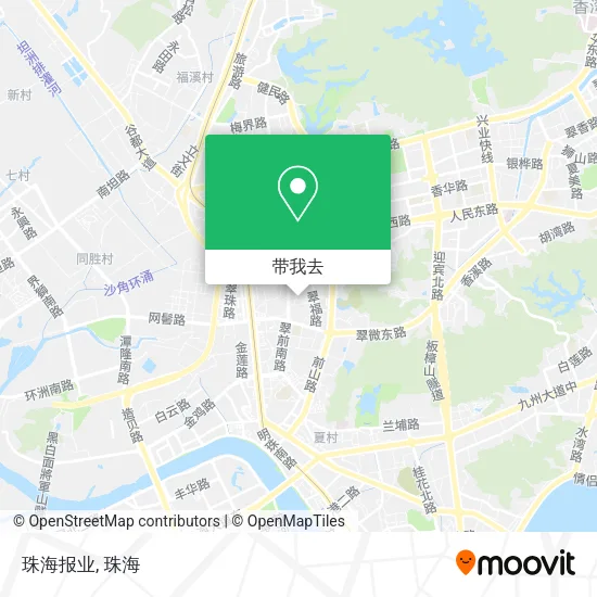 珠海报业地图