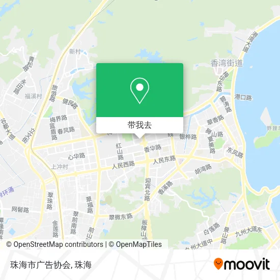 珠海市广告协会地图